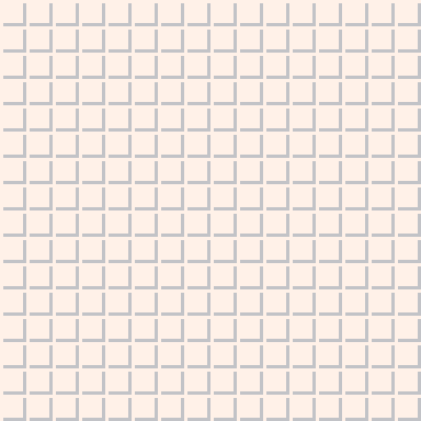 Black and white boxes alternate falling and filling the screen.