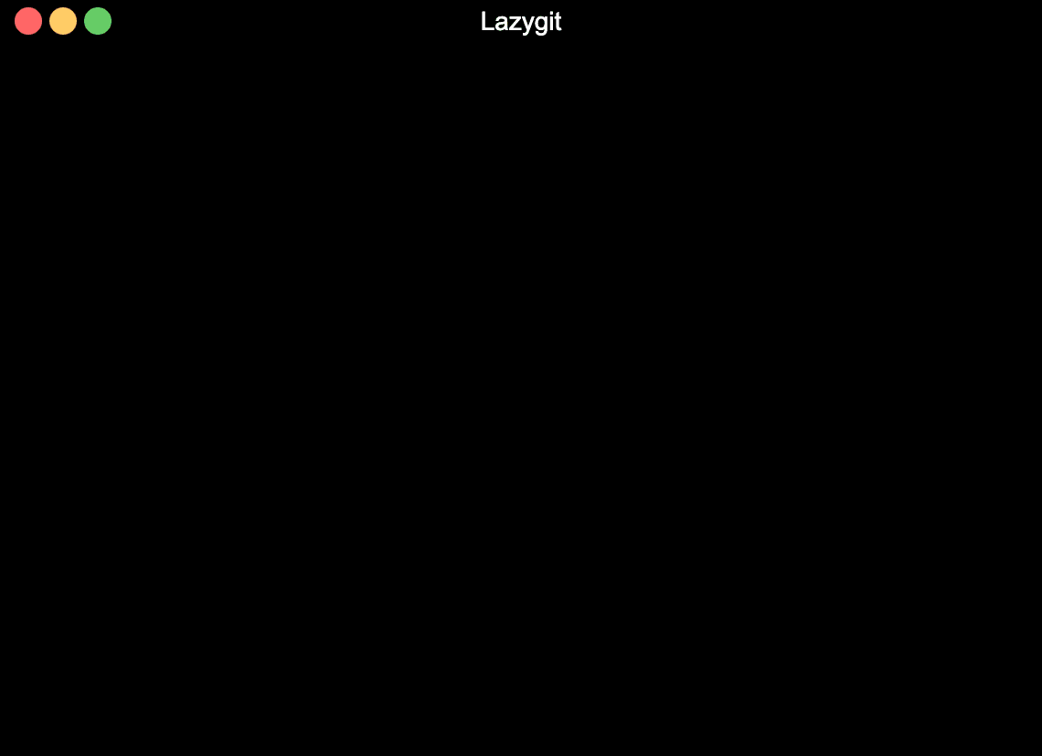 A demo gif of Lazygit, from its repo