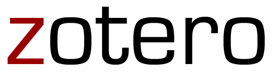 Zotero logo with the z in red and the rest in black
